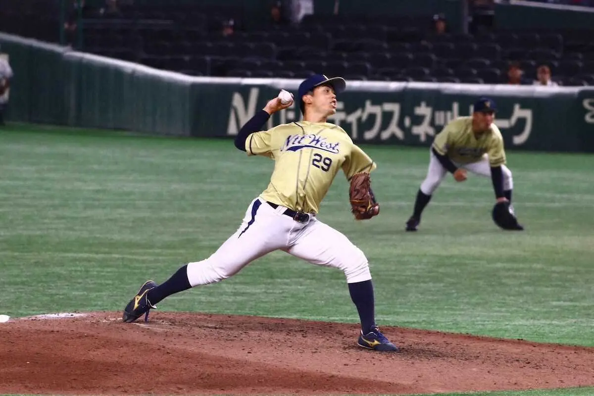 【画像・写真】NTT西日本・井沢　東大卒右腕が迎える勝負の3年目　新球習得へ「必死でものにしないといけない」