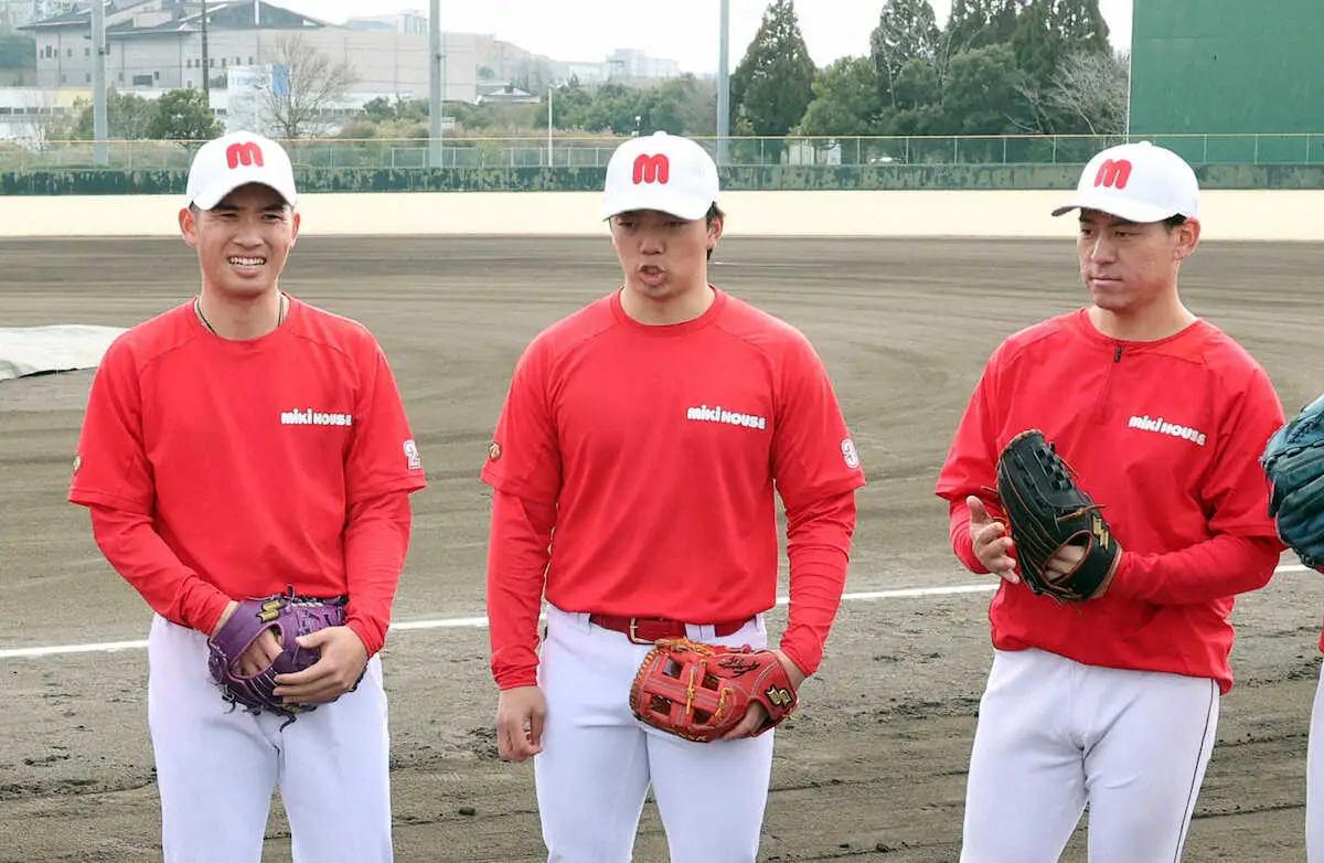 【画像・写真】ミキハウス「元G戦士三人衆」始動　高橋優＆菊田が合流、桜井は「僕がいることで…」