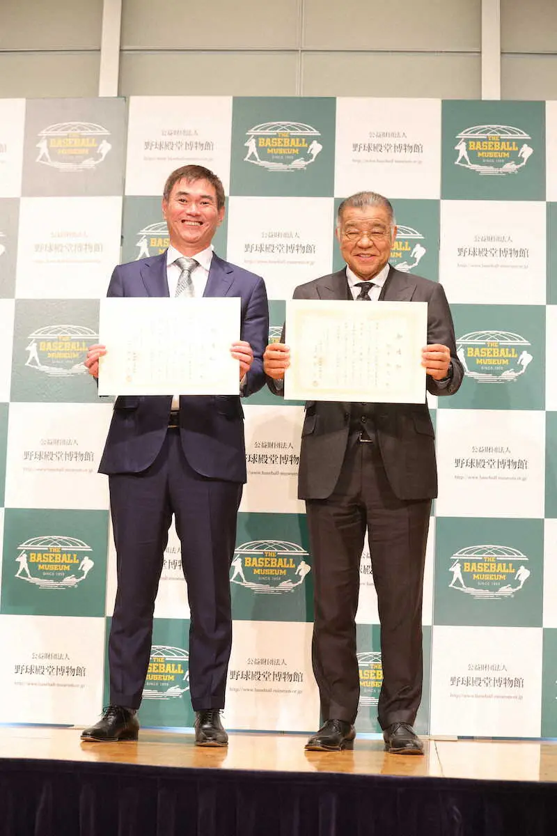 【画像・写真】史上最多407Sの岩瀬仁紀氏　万感の殿堂入り「人に支えられて、ここまで来た」　歴代監督に最大限の感謝
