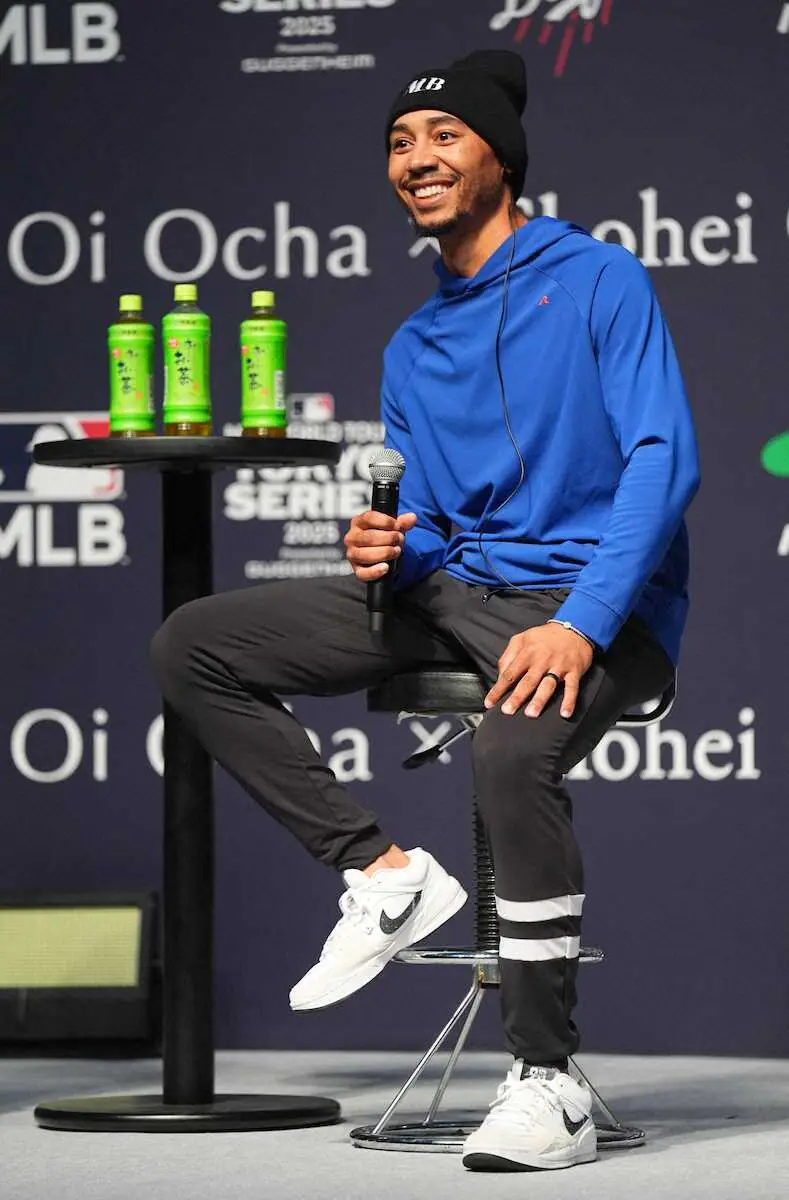 【画像・写真】ドジャース・ベッツ　朗希に期待「地球上で最高の投手になってくれる」