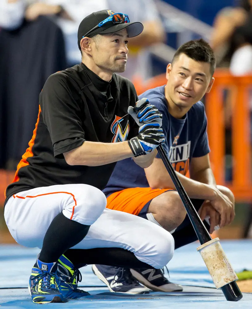 【画像・写真】青木宣親氏「いつもお手本」「歴史に名を刻んだ」イチロー氏の米野球殿堂入りを祝福　WBCで共闘