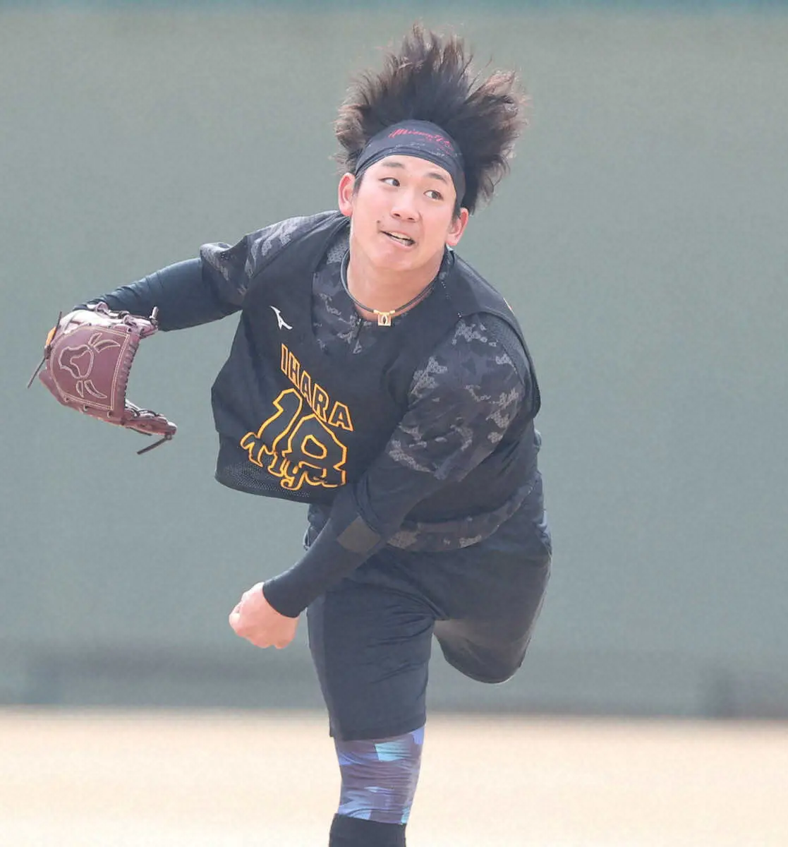 【画像・写真】阪神ドラ1・伊原　「VS佐藤輝」で腕試しへ「自分のボールがどう見えているのか」キャンプで質問攻め意欲