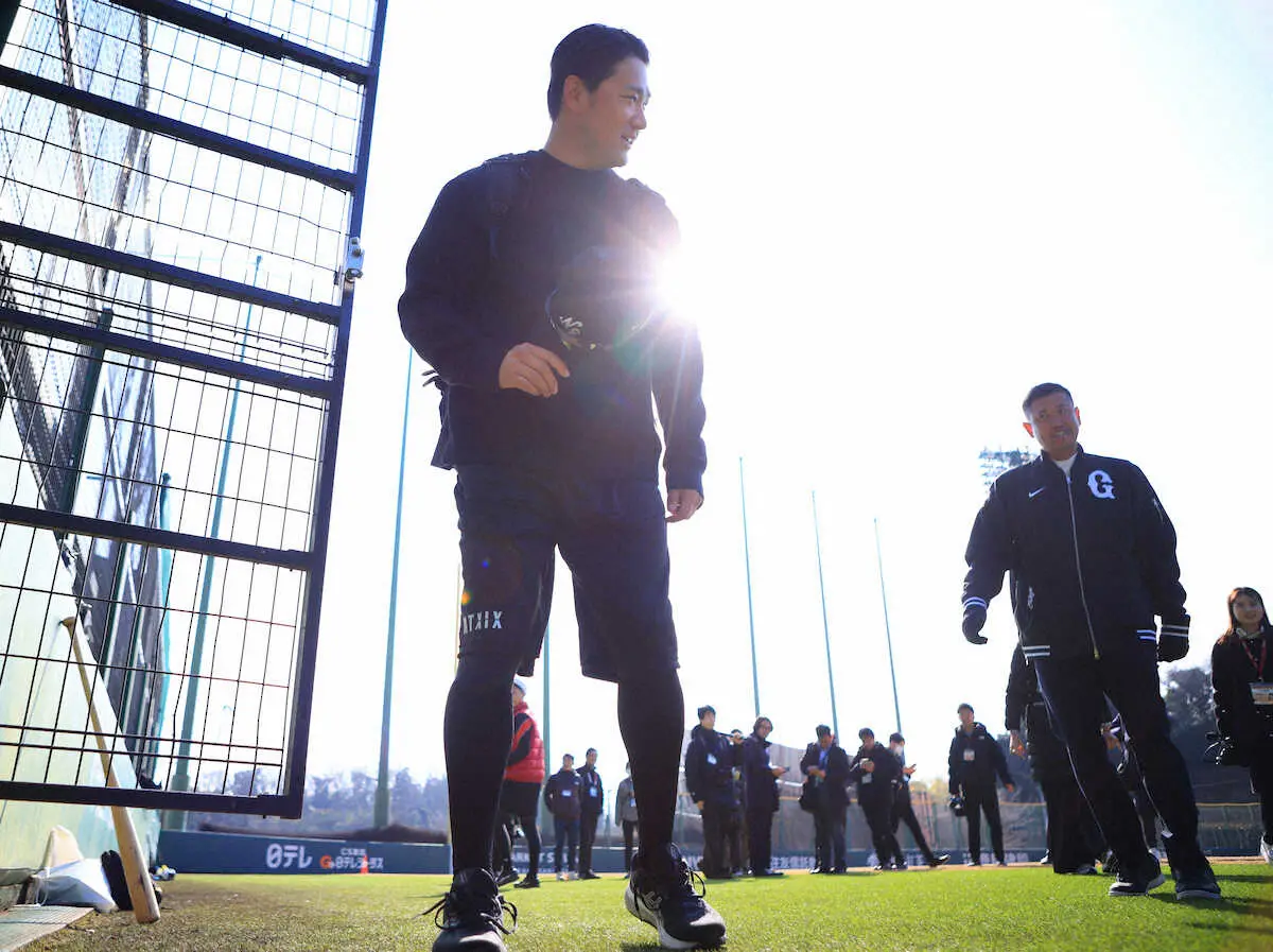 【画像・写真】巨人・田中将大がイチロー氏から激励受ける「頑張れよ」