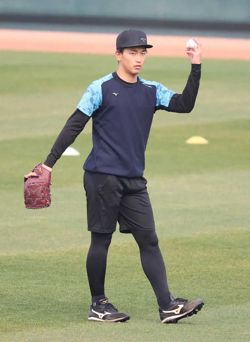 【画像・写真】ソフトバンク・前田悠　憧れの今永から極意教わった　自主トレ志願参加　“脱力投法”「感覚つかめました」