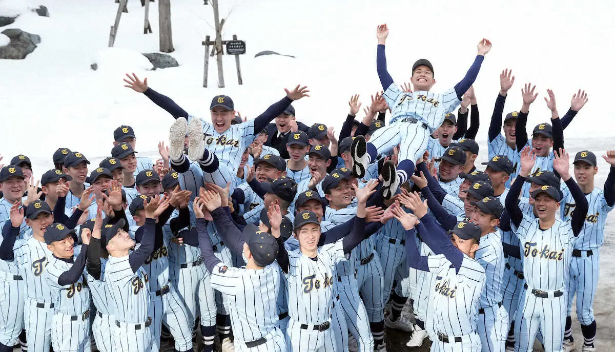 【画像・写真】東海大札幌　15年センバツ準V超え北海道勢初V狙う！山口主将「勝利への執念で日本一獲る」
