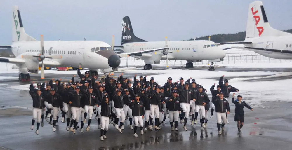 【画像・写真】日本航空石川は2年連続選抜出場　中村監督「全員で聞けて本当にうれしい」