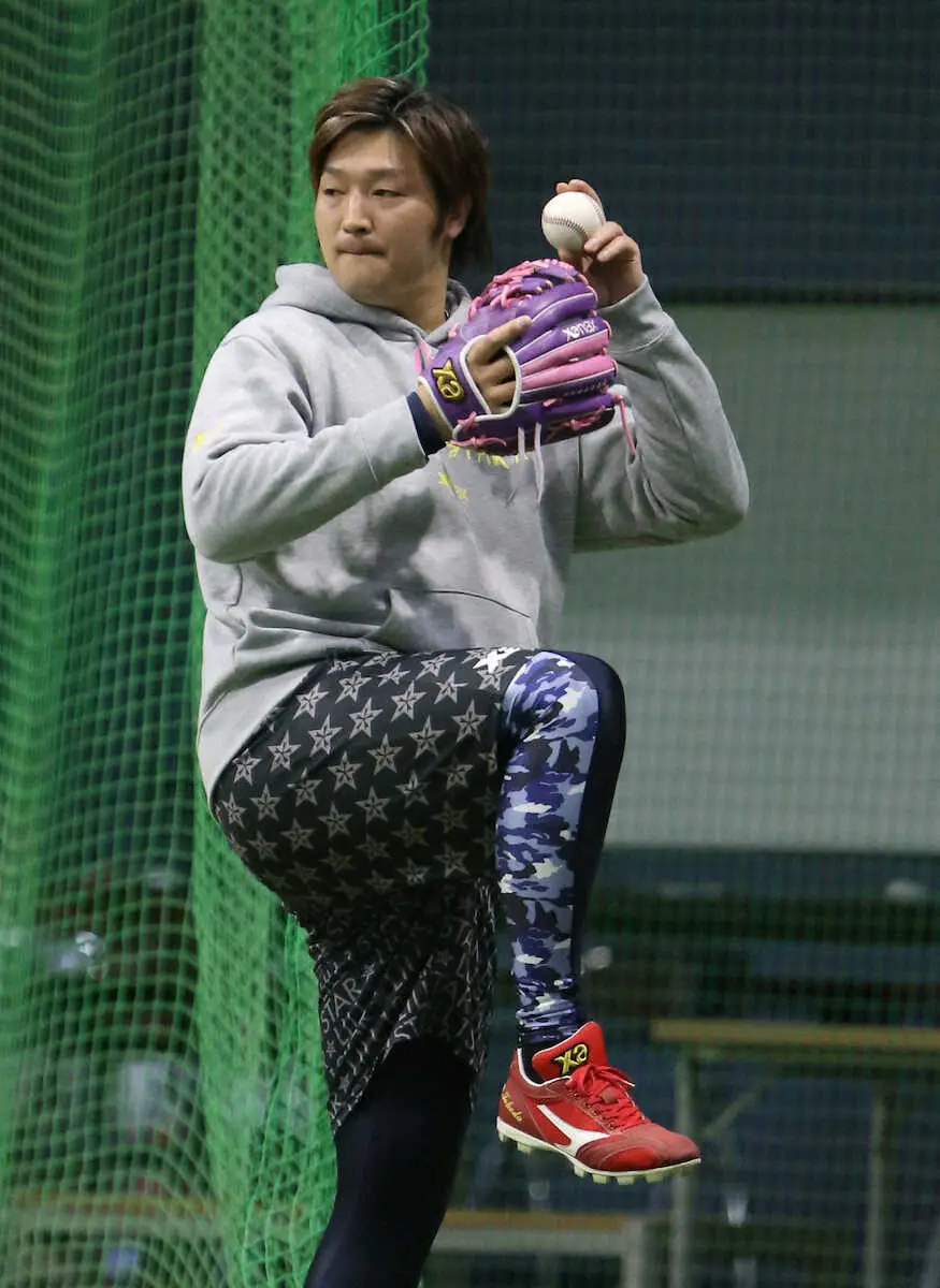 【画像・写真】広島・床田　キャリアハイ目指す9年目が新球スイーパー習得へ「真横にブイーッて曲がる」
