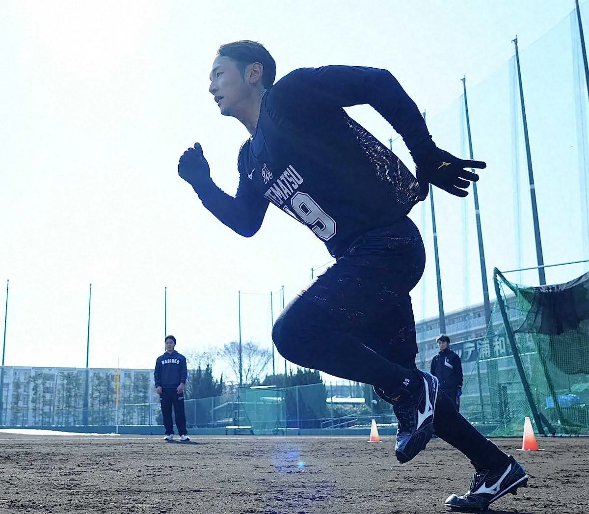 【画像・写真】ロッテ新人合同自主トレ打ち上げ　最年長の立松「少し成長したんではないかな」　