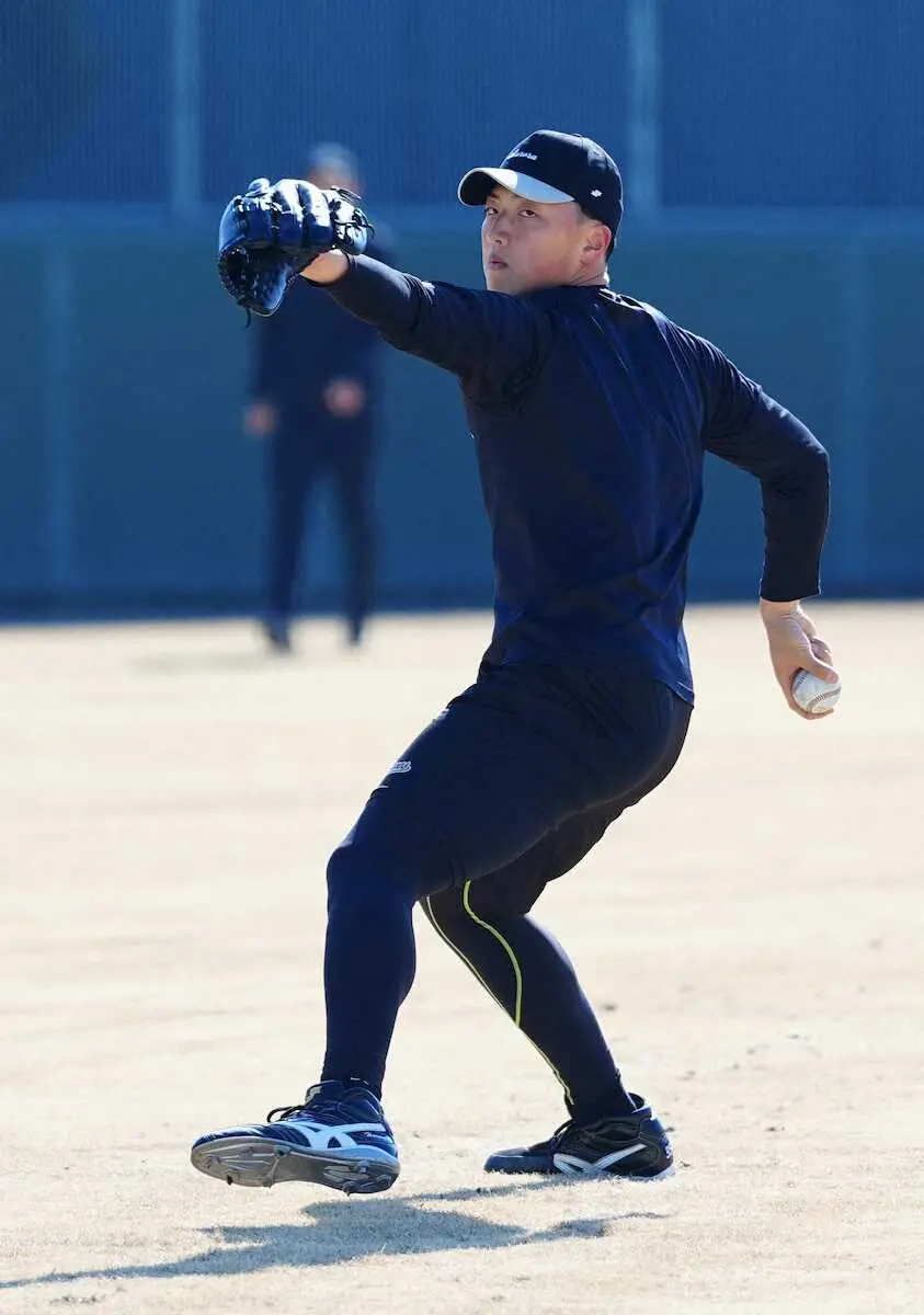 【画像・写真】ロッテ・田中晴　勝負の3年目、開幕ローテ入りへ「初日からしっかりアピールしていきたい」