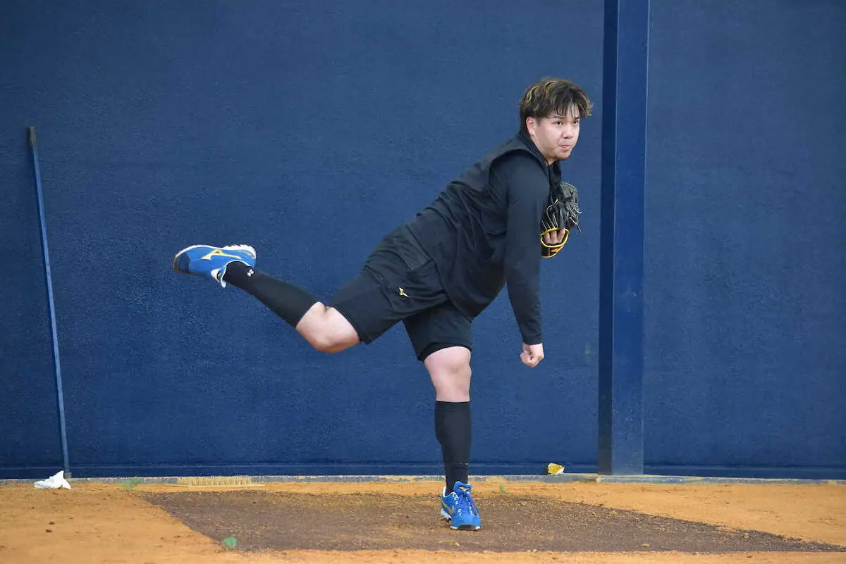 【画像・写真】日本ハム・金村　3年目、開幕投手へ新兵器！伊藤直伝の「縦スラ」に手応え