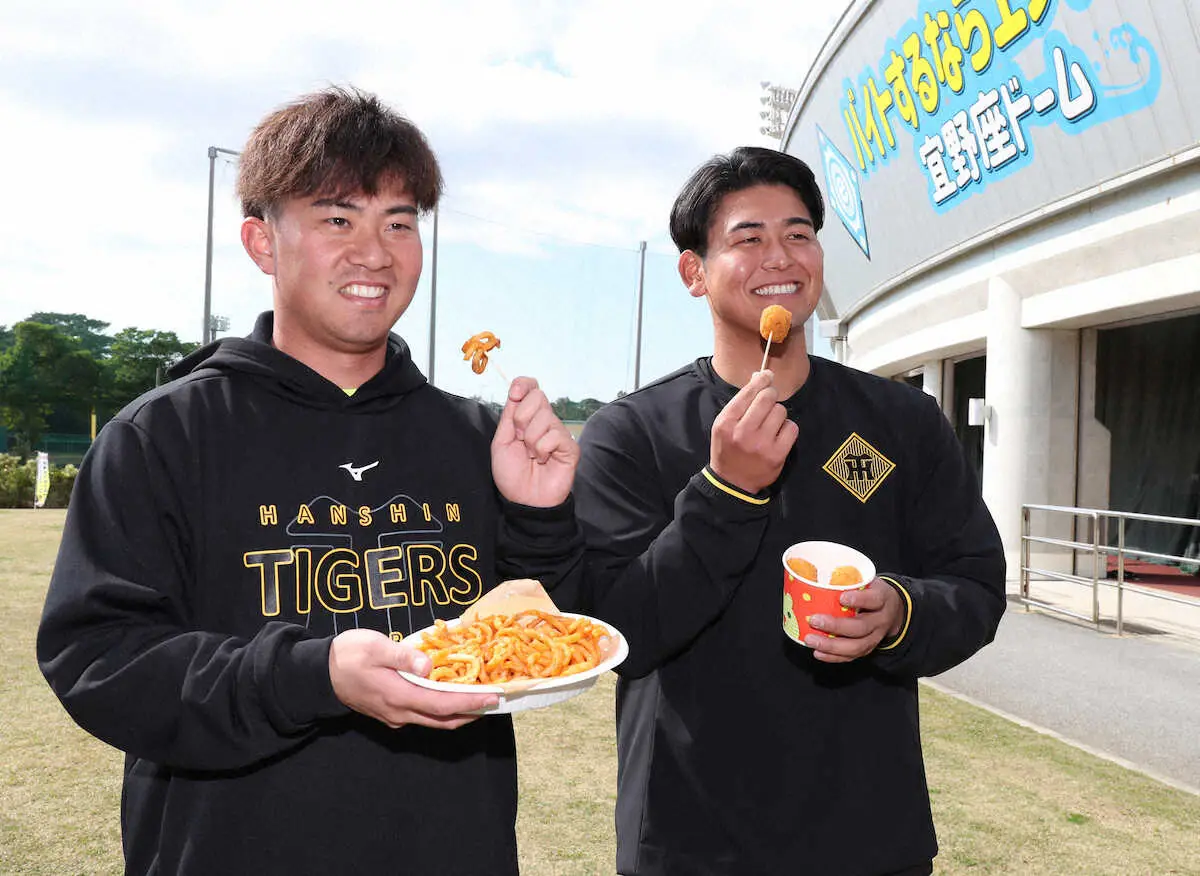 【画像・写真】“名店”パーラーぎのざ準備完了　「きりきりポテト」「チバリヨーボール」新メニューで虎党お出迎え