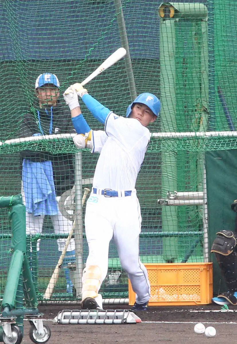 【画像・写真】清宮幸太郎のバッティングに解説陣が太鼓判「春先からいけそう」牧野真莉愛も興奮
