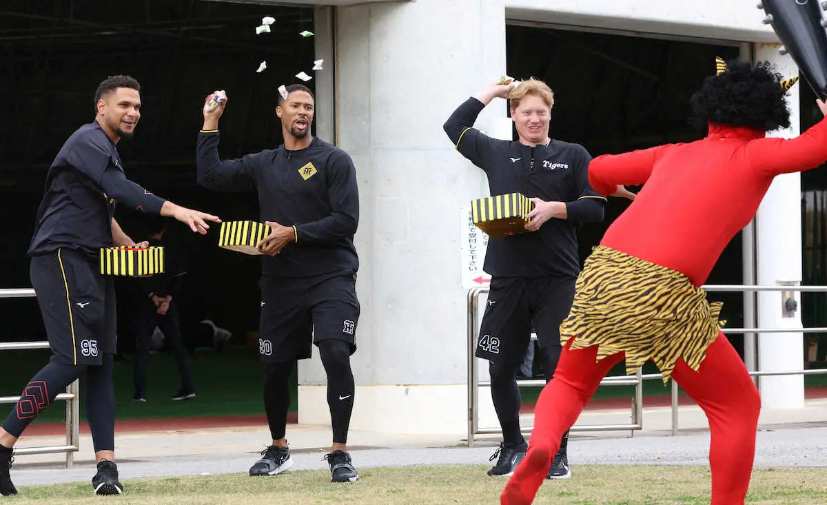 【画像・写真】阪神・ネルソン　鬼退治ならぬオースティン退治も任せろ　元同僚は「がっちりした体形の良いバッター」