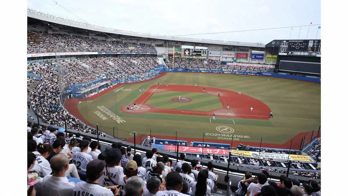 【画像・写真】ロッテ　オープン戦8試合のチケットを14日に販売開始