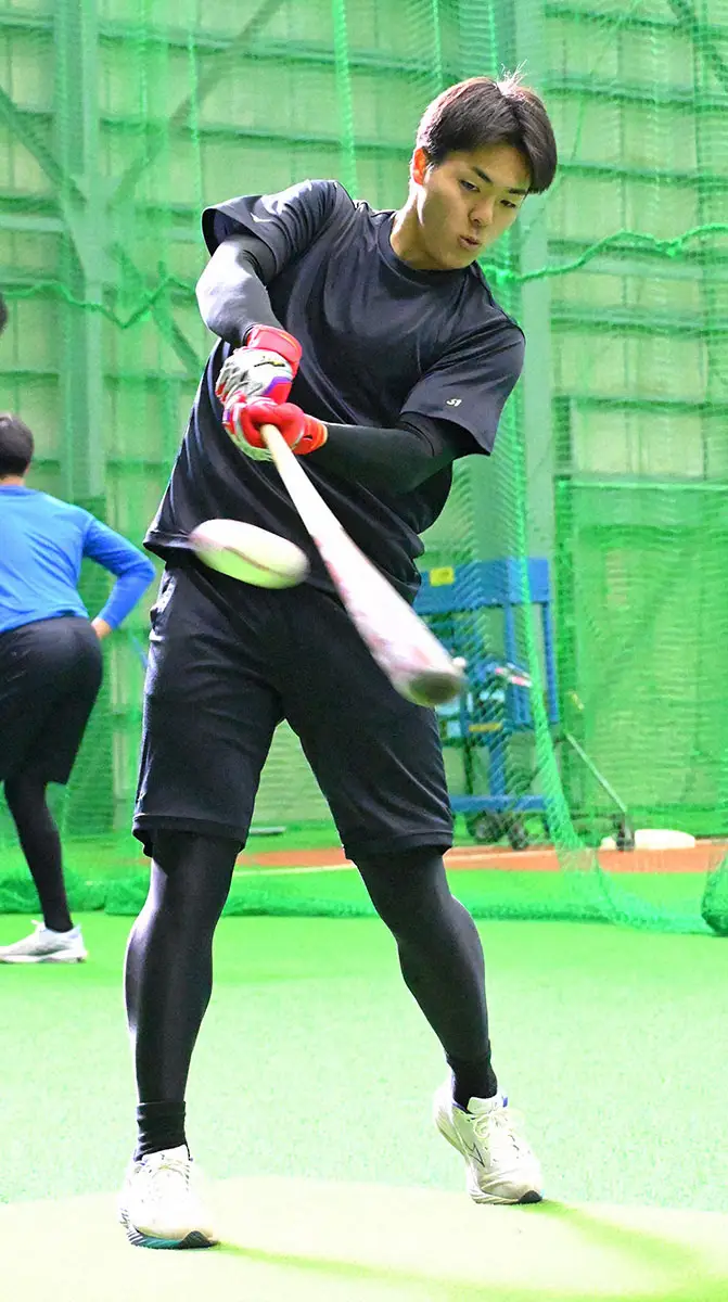 【画像・写真】日本ハムのドラ1・柴田獅子　実戦デビューに15日紅白戦プラン浮上！まずは打者として1打席か