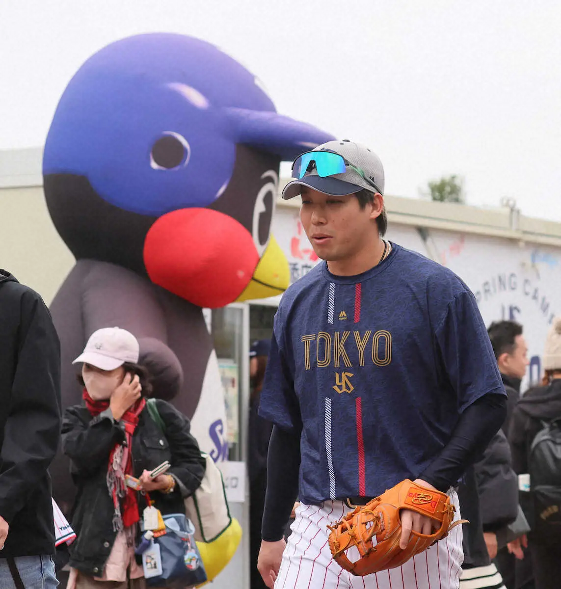 【画像・写真】休養のつば九郎の復帰願う声がチーム内で続々…小川GM「早く戻ってきてね」　石川「欠かせない存在」