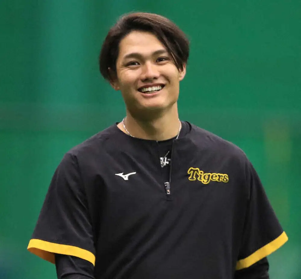 【画像・写真】阪神・西純が右ひじ違和感で別メニュー調整　キャッチボールなど行わず