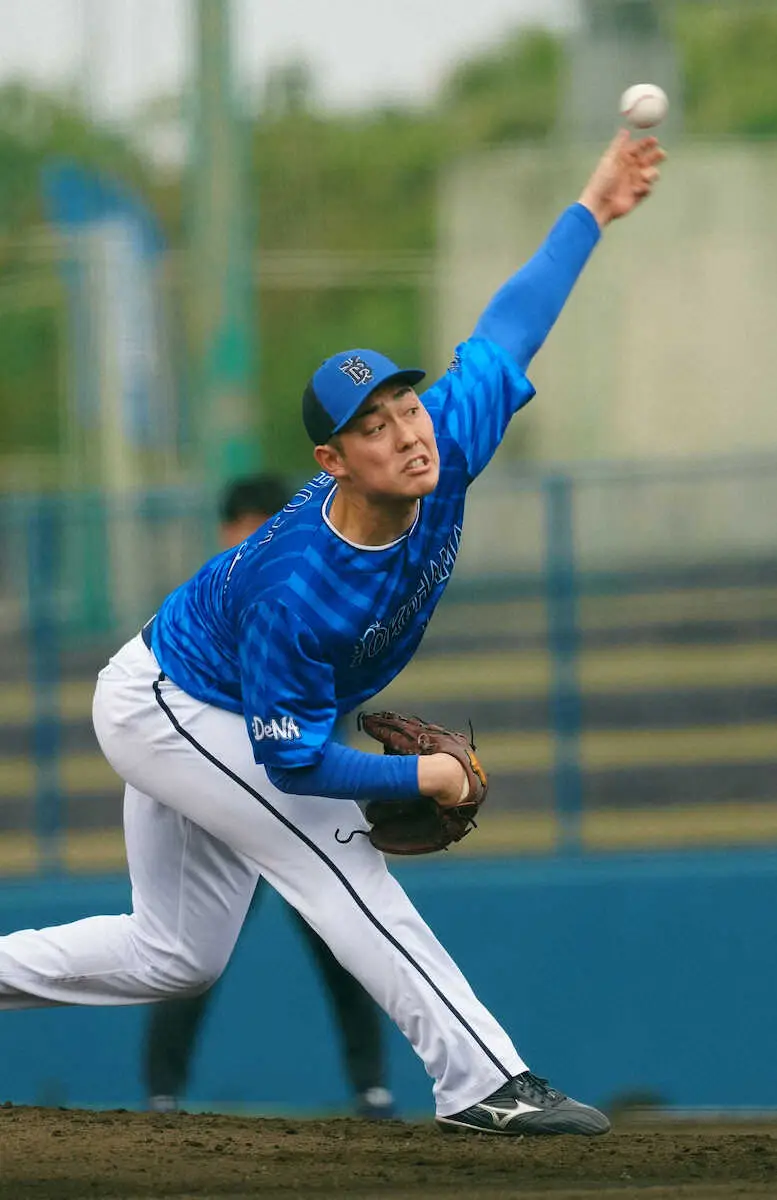 【画像・写真】DeNA「ハマのウッディ」育成・庄司陽斗がライブBPで6打者無安打の快投！支配下登録へ全力前進