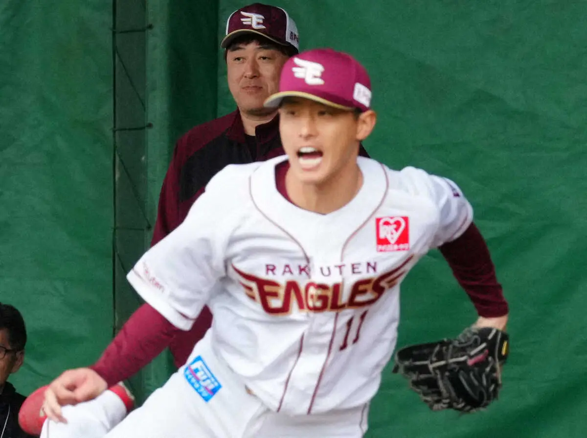 【画像・写真】楽天・石井GM　辰己の二刀流契約に「時期尚早」ブルペンで152キロも「残念ながら不合格…“4球肩”」