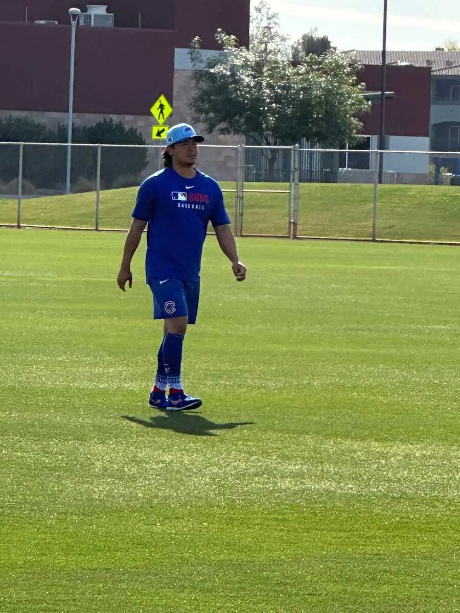 【画像・写真】カブス・今永＆誠也が自主トレ調整　キャンプインへ順調ぶり見せた