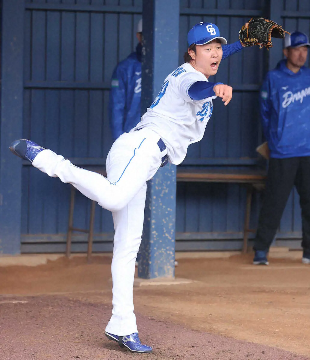 【画像・写真】【野球のギモン　知ってQ】中日・高橋宏斗「真っすぐをもっと強く」「いい球を一年継続」