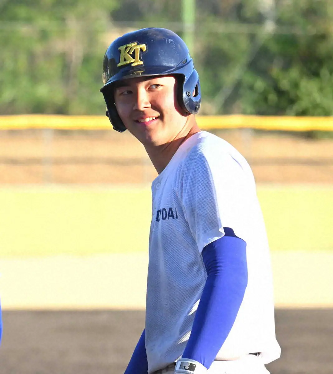 【画像・写真】甲子園Vの「ミスターゼロ」が197日ぶり打席　健大高崎・佐藤龍月が紅白戦で安打「野球って楽しい！」