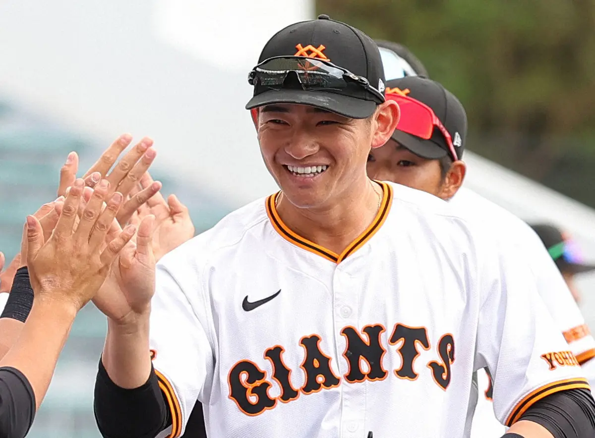 【画像・写真】巨人・萩尾匡也「まだ緊張します」　学生時代に初体験、いまだ謎の“さん付け”で…