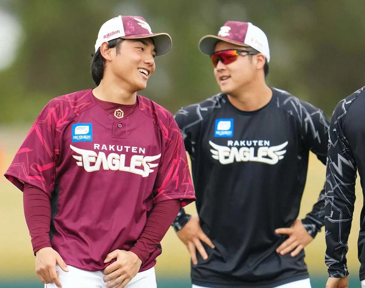【画像・写真】楽天の入江と小森が1軍合流、ともに上半身コンディション不良の山崎と黒川は2軍調整へ