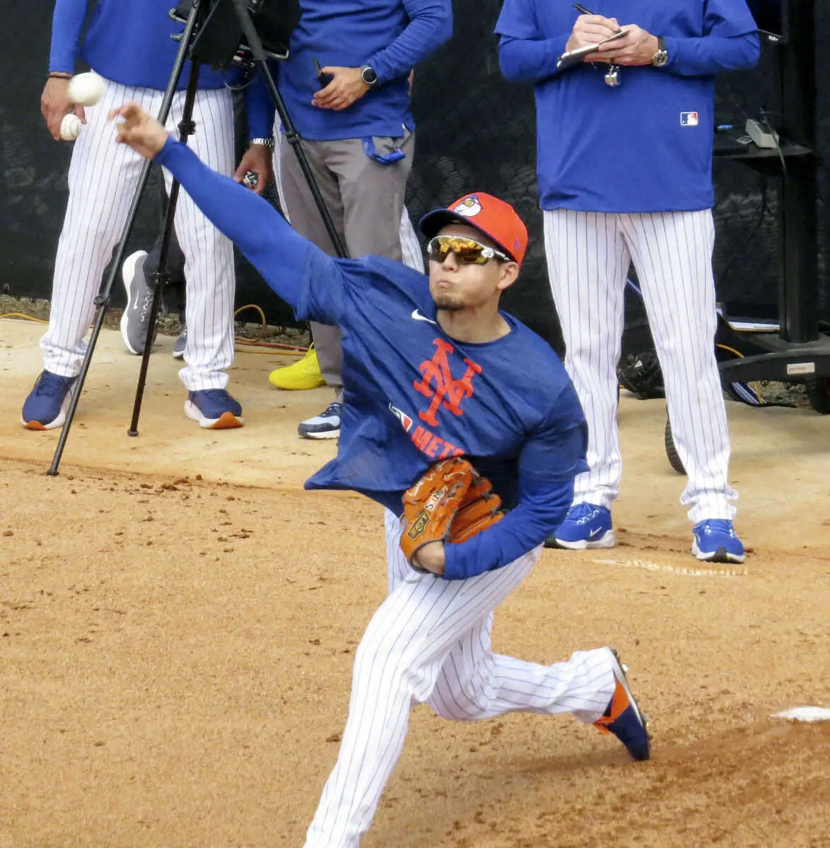 【画像・写真】メッツ・千賀　再起へ納得148キロ「出ればいいなと思っていた92マイルが出たのでよかった」