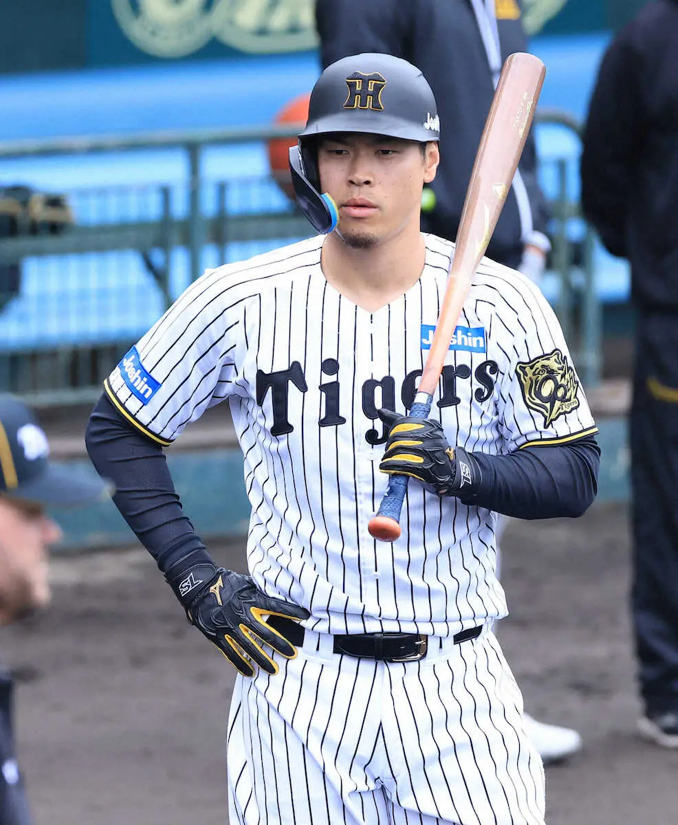 【画像・写真】阪神・佐藤輝が23年アジチャン以来となる日本代表選出「身が引き締まる」