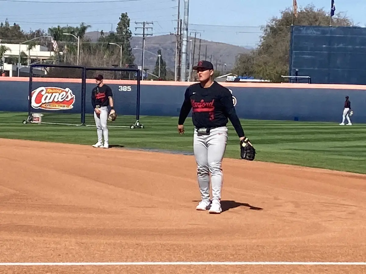 【画像・写真】スタンフォード大・佐々木麟太郎　米デビュー戦は「3番・一塁」で先発　練習では20スイングで1本柵越え