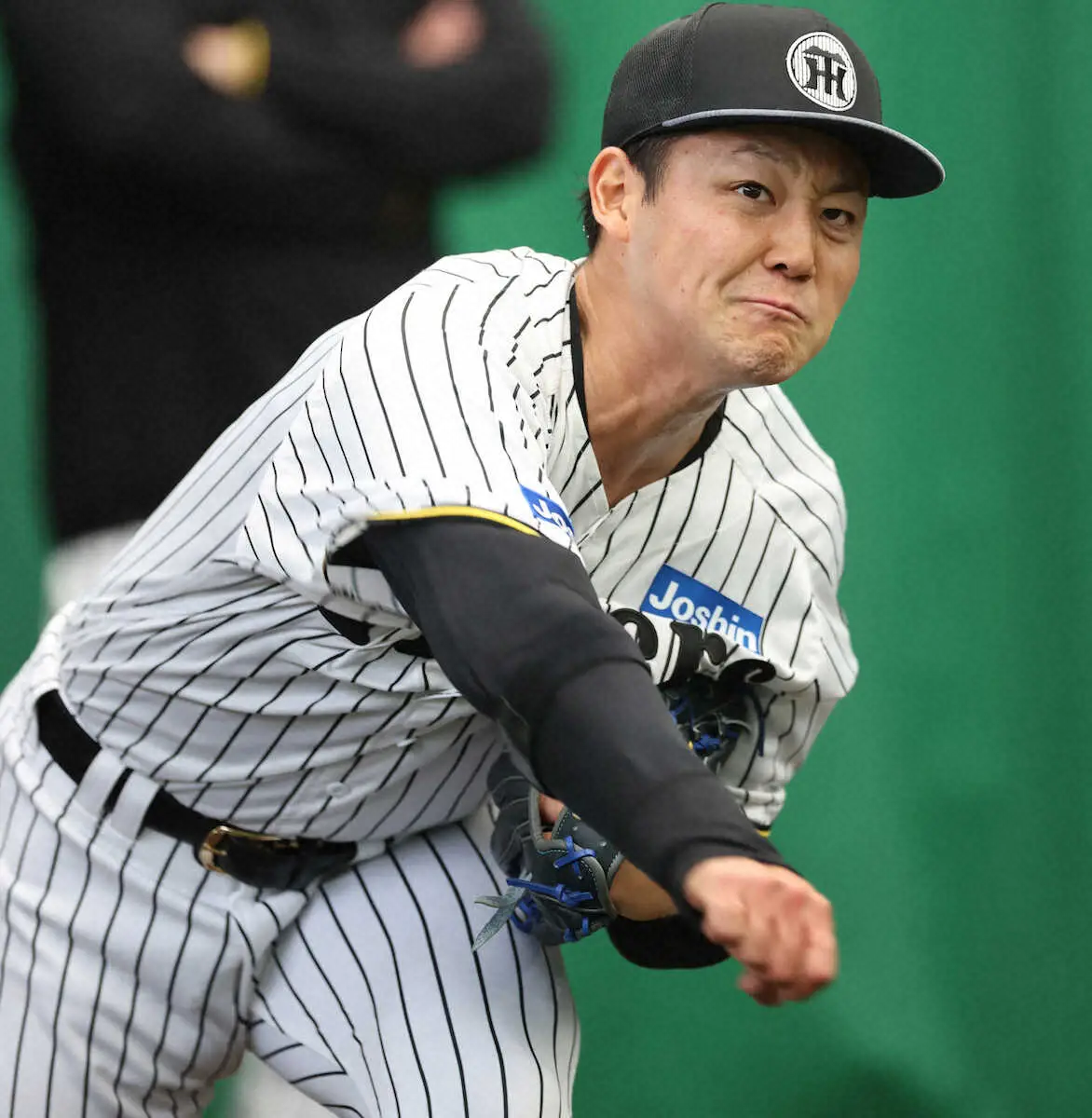 【画像・写真】阪神ドラ3・木下がティー打撃で野手顔負けの快音　プロ初勝利と併せて初安打も期待！