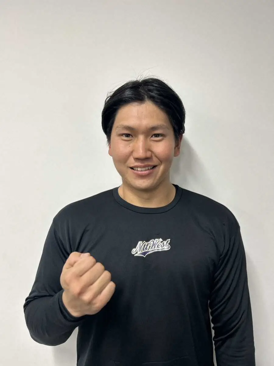 【画像・写真】NTT西日本・徳丸天晴　今春初実戦でいきなり決勝2ラン　新たに取り組む“脱力スイング”で好発進