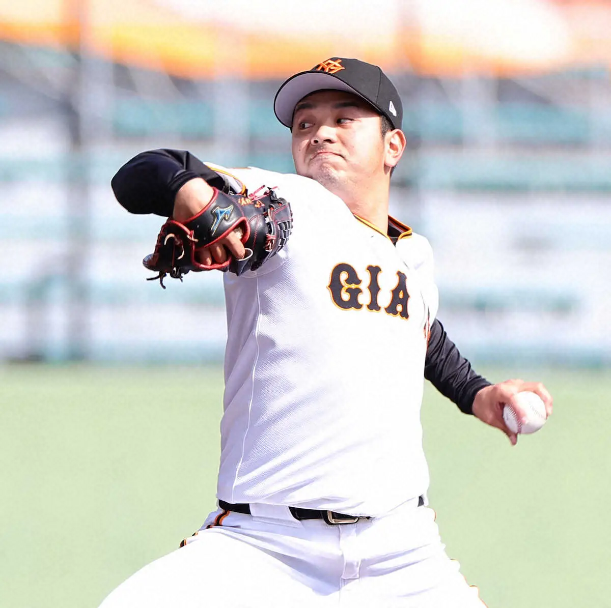 【画像・写真】巨人・石川達也　古巣・DeNA相手に2回完全投球　「しっかり抑えられて良かった」