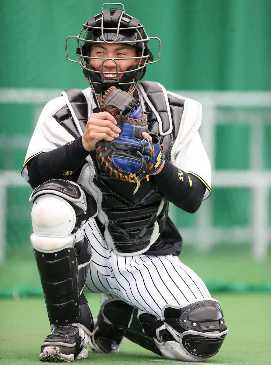 【画像・写真】阪神・梅野　V奪回へ「鉄心」　「折れない気持ち持ち続け」準備力大切に12年目戦い抜く
