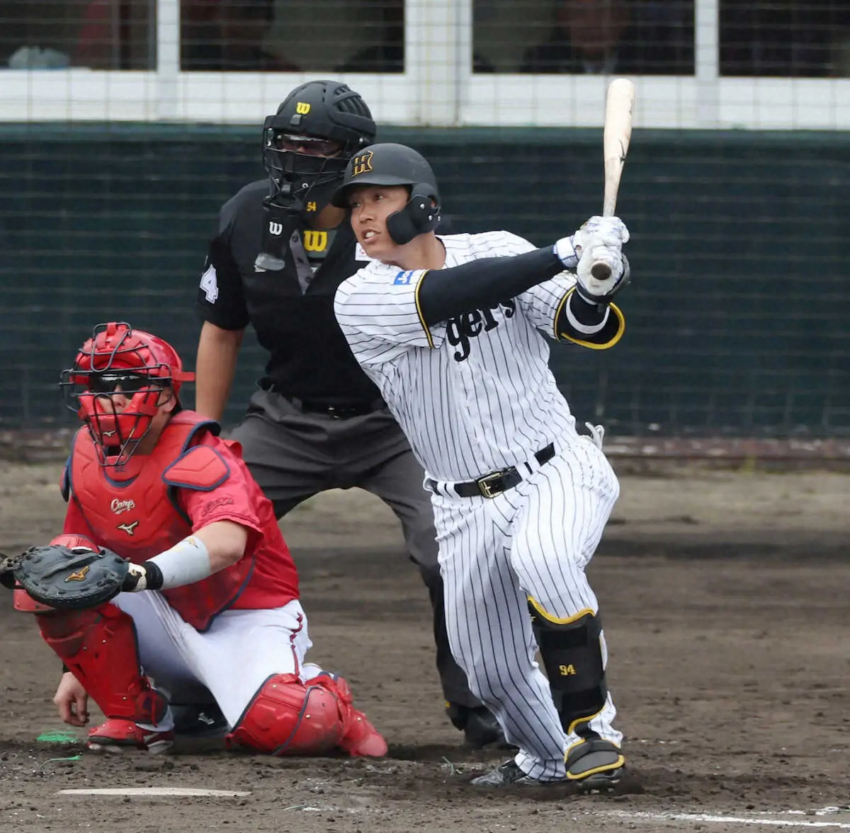 【画像・写真】阪神・原口&糸原宜野座組合流　実戦多い第5クール主力も出場　開幕へギア上げる