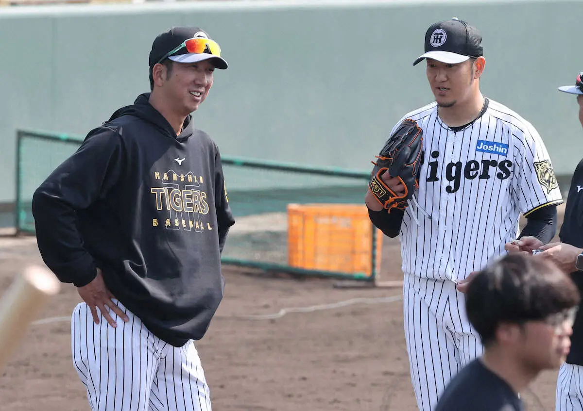 【画像・写真】【阪神・藤川監督語録】新人が収穫「伊原も良いコントロール。木下も良い低さに決まるボールあった」