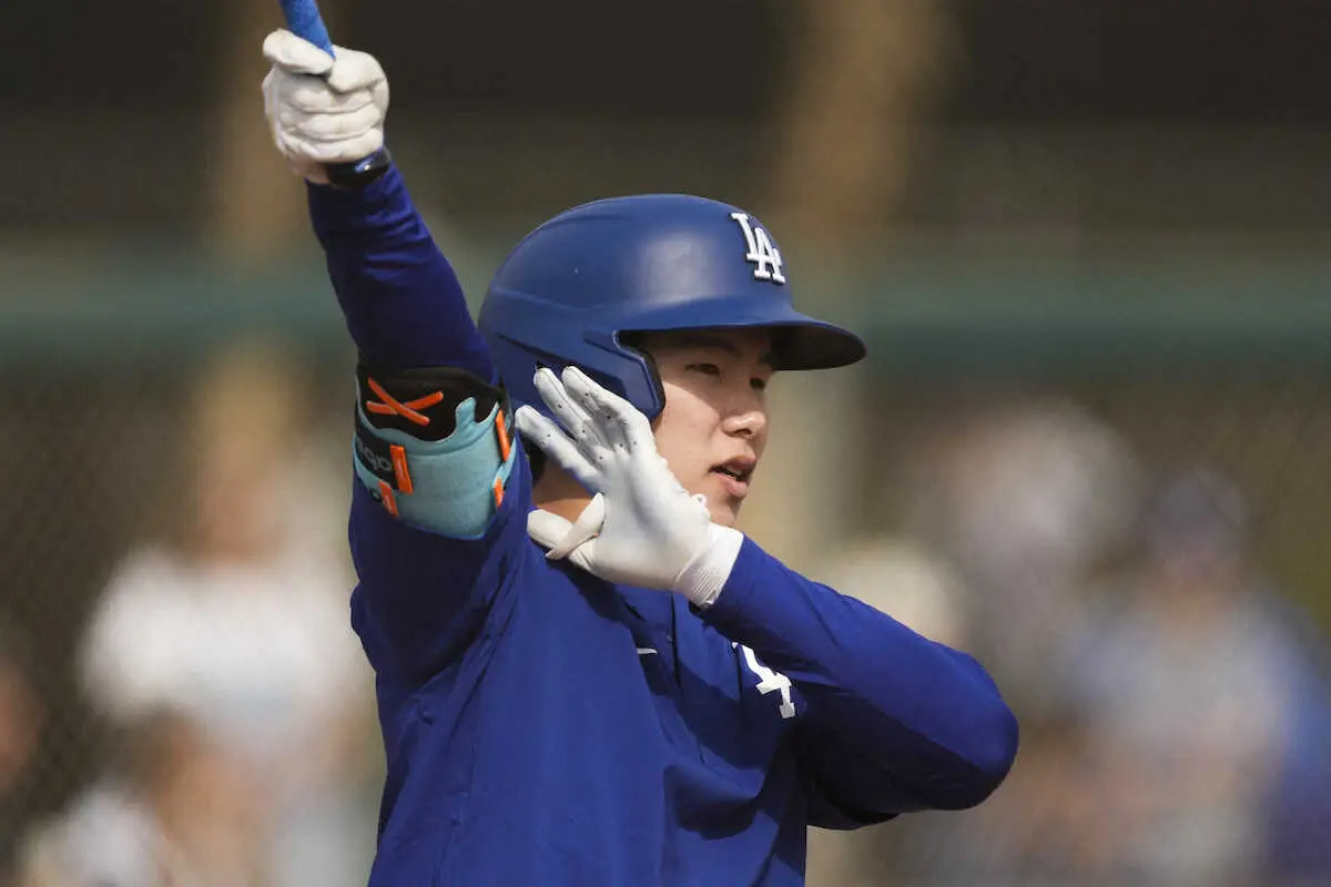 【画像・写真】キム・ヘソンのレギュラー獲得に必要なものは？　ドジャース・ゴームズGM「課題もあるが、学習の過程」