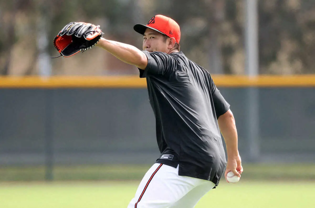 【画像・写真】オリオールズ・菅野智之　初ブルペン投球に好感触　新人王も「結果的に目指していければ」