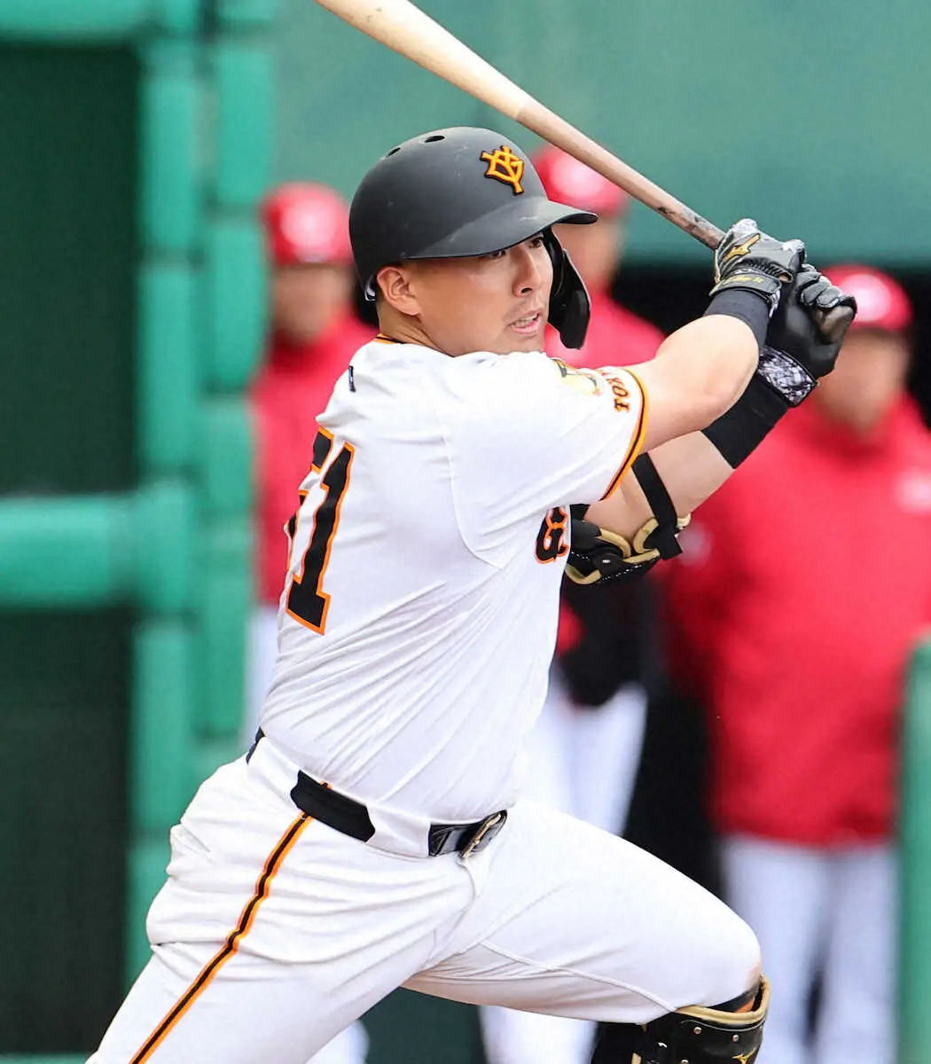 【画像・写真】【キャンプ隠しマイク】巨人・浅野「初めての感覚」だった右前打を説明「ボールを見ながら、その後に…」