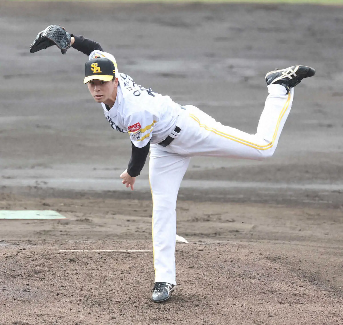 【画像・写真】ソフトバンク・大関「力を入れるまでを意識して」“間（ま）改造”2回1安打無失点