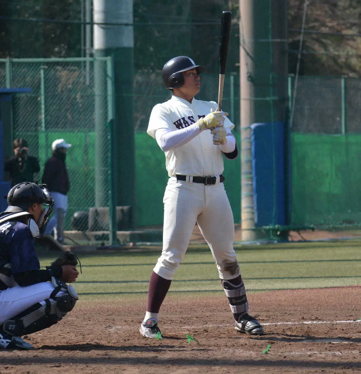 【画像・写真】早大・伊藤　最速は146キロで2回零封　日本ハム・清宮幸の弟・福太郎は三塁打