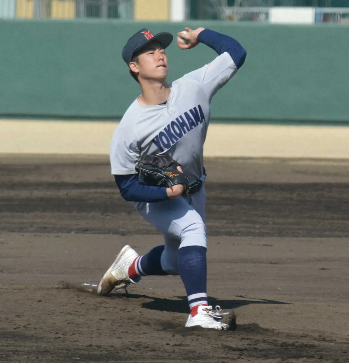 【画像・写真】横浜高が猛打発進　初の対外試合で19安打20得点　阿部葉主将は4安打も「まだまだ」