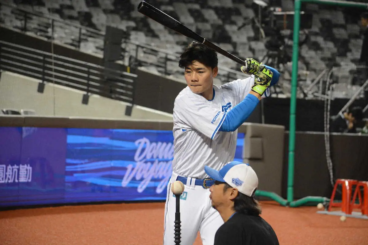 【画像・写真】日本ハム・清宮幸「我愛全壘打」今季実戦1号！前日3の0「無安打で帰るわけにはいかない」