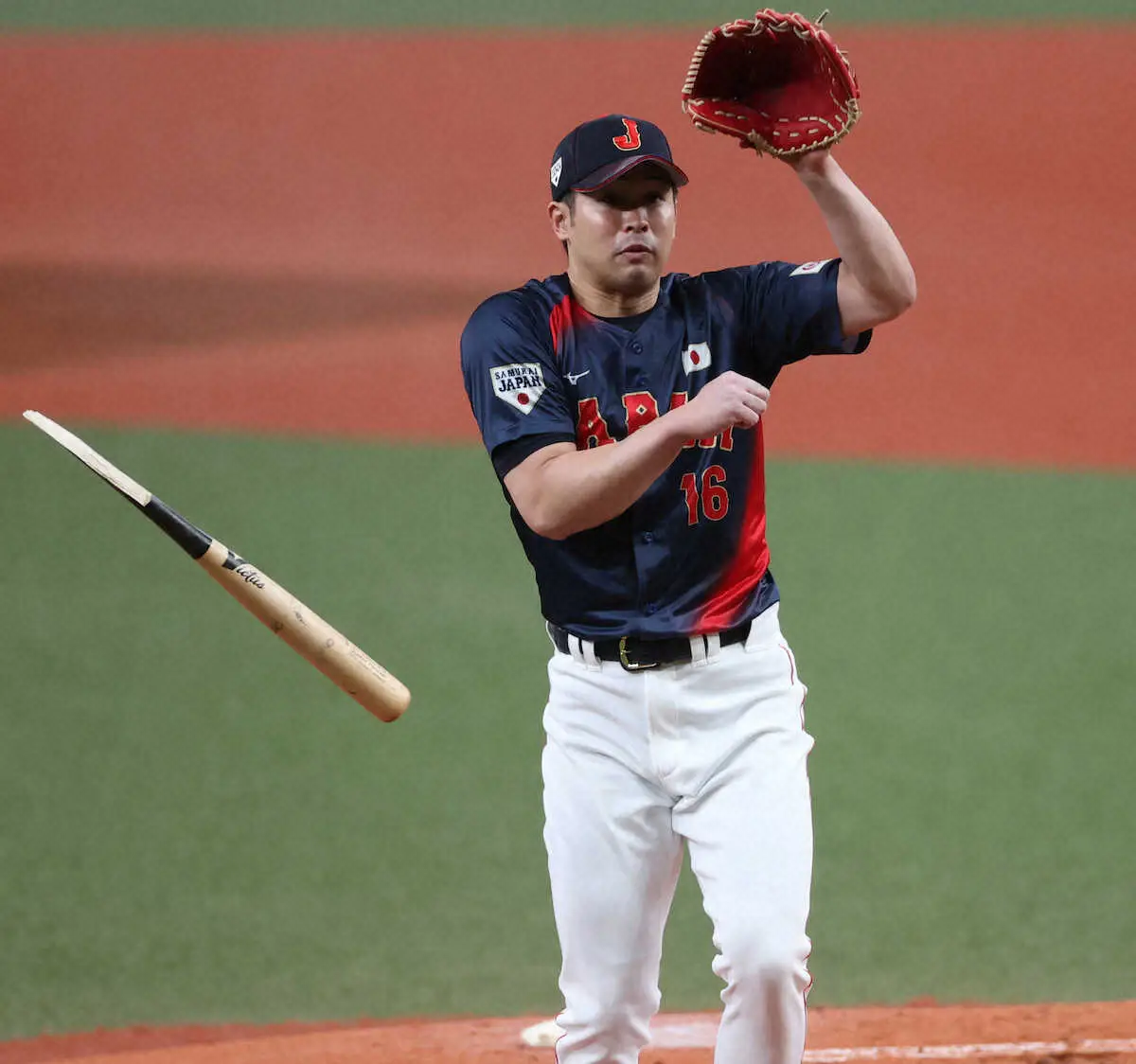 【画像・写真】【侍ジャパン】先発の種市が2回パーフェクトに「非常に調子が良かった」　最速155キロでバットへし折る