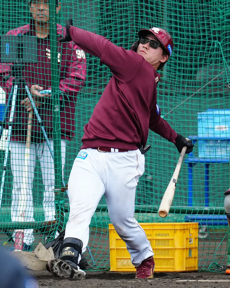 【画像・写真】楽天・浅村栄斗が“あれだけ打てたら凄い”イチ推しの後輩　「オリックスの森友哉みたいになれる」