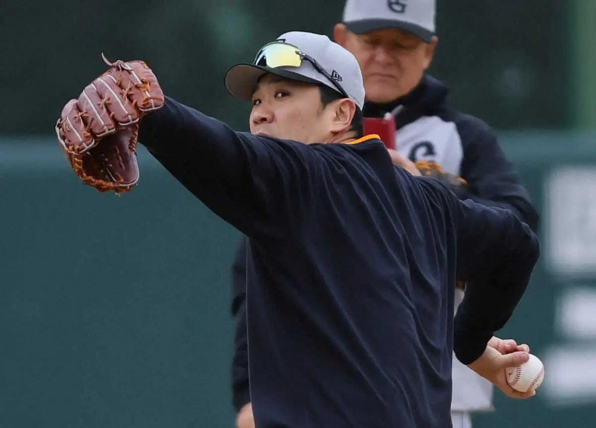 【画像・写真】巨人・マー君　9日に甲子園で初の「伝統の一戦」先発　テーマは「ボールをしっかり制球できるか」