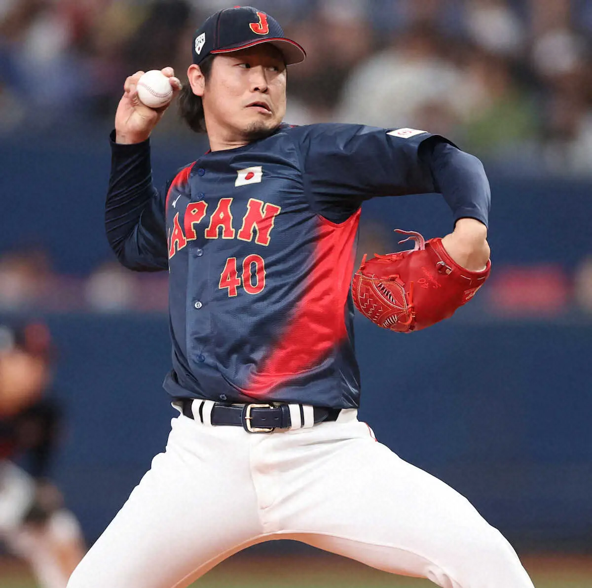 【画像・写真】侍3番手・斎藤　157キロ！5番手・杉山も完全投球でWBCでの代表入りアピール