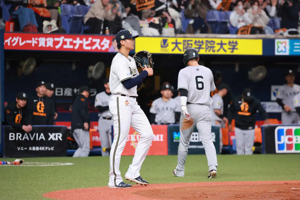 【画像・写真】オリックス　2回までに早くも内野陣が3失策…山下舜平大が2点先取される