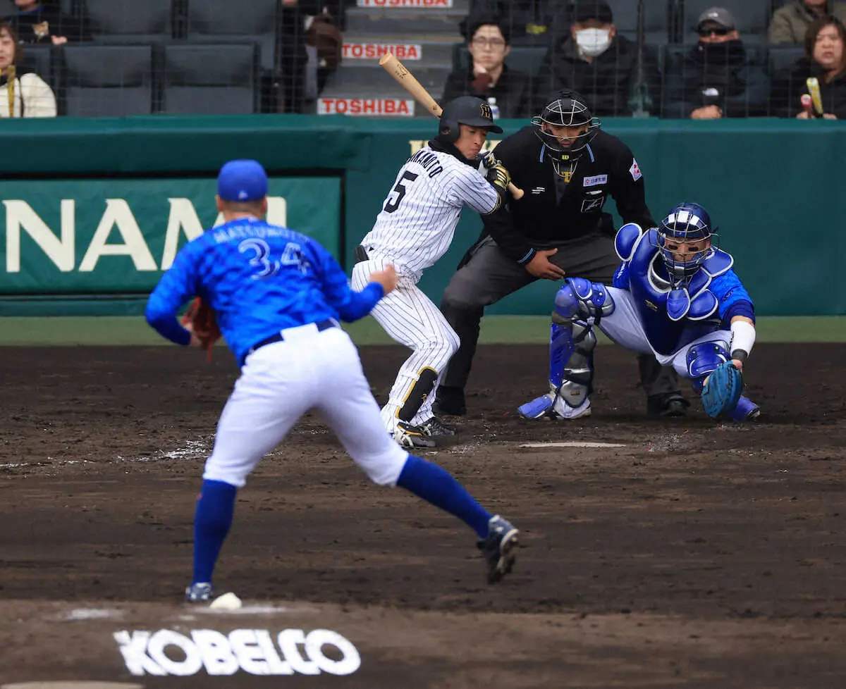 【画像・写真】【内田雅也の追球】「平然」「納得」の四球